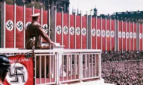nazi rally colour
