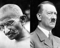 Gandhi & Hitler